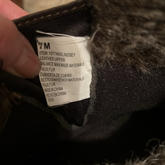 Khombu boots Lindsey suede water repellent women’s size 7 - Picture 2 of 6